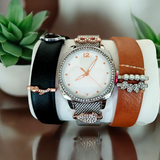 JESSICA CARLYLE Interchangeable Watch Set