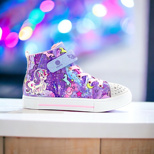 SKETCHERS Girl's Twinkle Unicorn Sneakers