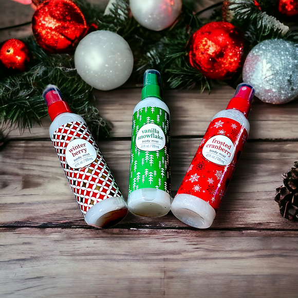 Holiday Scents Body Mist