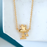 UNWRITTEN Woodstock Pendant Necklace