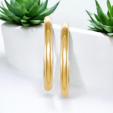 GIANI BERNINI 18K Gold Tube Hoop Earrings