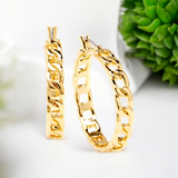 ZENZII Chain Hoop Earrings