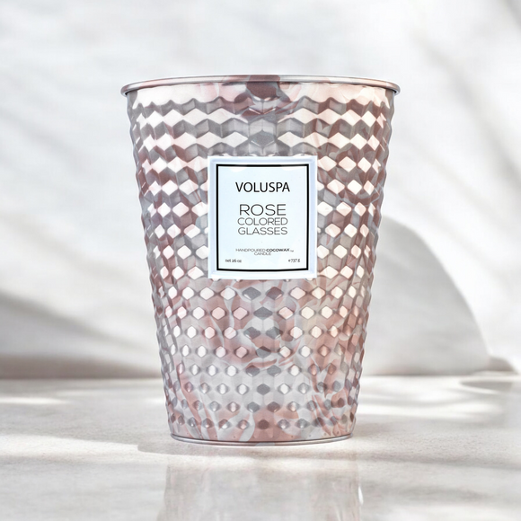 VOLUSPA Rose Colored Glasses Tin Candle