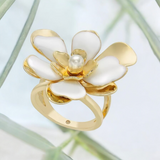 INC Flower Statement Ring