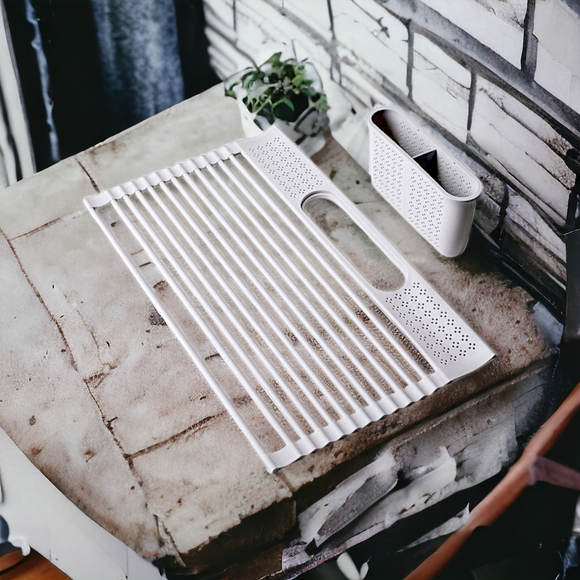 FIVE TWO Over-the-Sink Dish Drying Rack