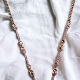 GIVENCHY Crystal Lariat Necklace