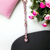 GIVENCHY Crystal Lariat Necklace