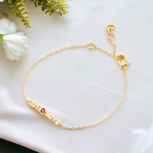 KATE SPADE CZ Love Bracelet