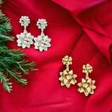 HOLIDAY LANE Christmas Bow Earrings