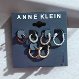 ANNE KLEIN Hoop Earring Set