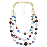 CHARTER CLUB 3 Strand Pearl Necklace