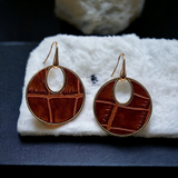 PATRICIA NASH Leather Earrings