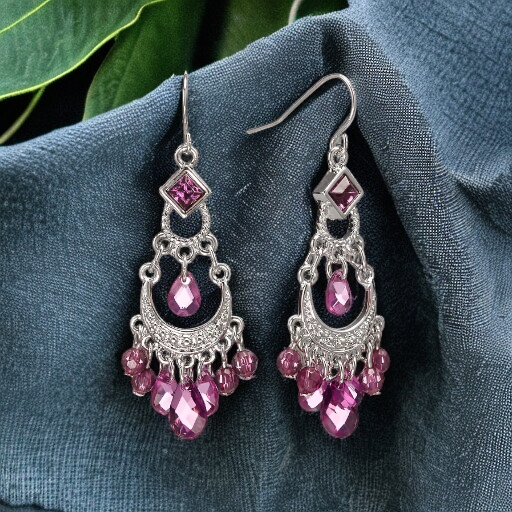 1928 Bead Chandelier Earrings