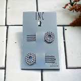 INC Crystal Hair Combs