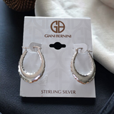 GIANI BERNINI Oblong Hoop Earrings