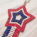 BETSEY JOHNSON Rhinestone Star Necklace