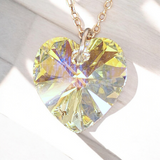 MACY'S Swarovski Crystal Heart Pendant