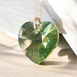 MACY'S Swarovski Crystal Heart Pendant