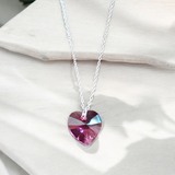 MACY'S Swarovski Crystal Heart Pendant