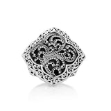 LOUS HILL Sterling Silver Carved Ring