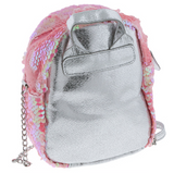 CAPELLI Girls' Sequin Crossbody Mini Backpack