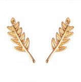 Leaf Crawler Earrings
