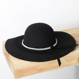 Wide Brim Wool Hat