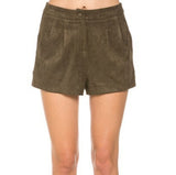 Micro-suede Shorts
