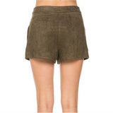 Micro-suede Shorts