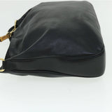 GUCCI Leather Bamboo Handle 2-Way Bag