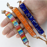 Handmade Stone Chakra Bracelet