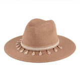 Cowrie Shell Panama Hat