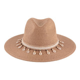 Cowrie Shell Panama Hat