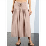 Laced Maxi Skirt