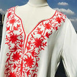 Embroidered Tunic/Cover-up