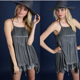 Lace Detailed Tunic Tank