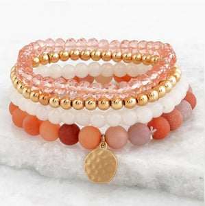 Stone Bracelet Set