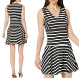 4 COLLECTIVE Striped Mini Dress