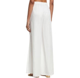 ONIA Chloe Wide Leg Slit Pants