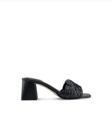 MARC FISHER Square-toe Woven Sandals