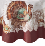 ELRENE 60 x 120 Oblong Autumn Turkey Tablecloth