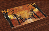 AMBESONNE Autumn 4 Pc Placemat Set