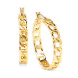 ZENZII Chain Hoop Earrings