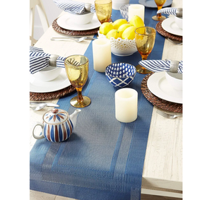 DESIGN IMPORTS 14" x 72" Double Frame Table Runner