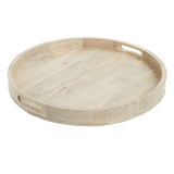 NORDSTROM at Home Large Round Acacia Wood Serving Tray