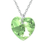 MACY'S Swarovski Crystal Heart Pendant