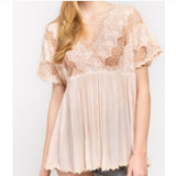 Lacey Babydoll Top