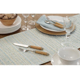 SARO 16" x 72" Woven Table Runner