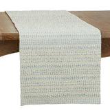 SARO 16" x 72" Woven Table Runner