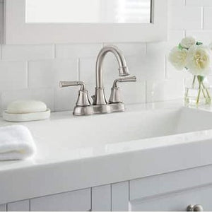 GLACIER BAY Dunston 4 in. Centerset Bathroom Faucet